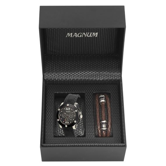 Kit Relógio Magnum Masculino Scubadiver - MA30856C