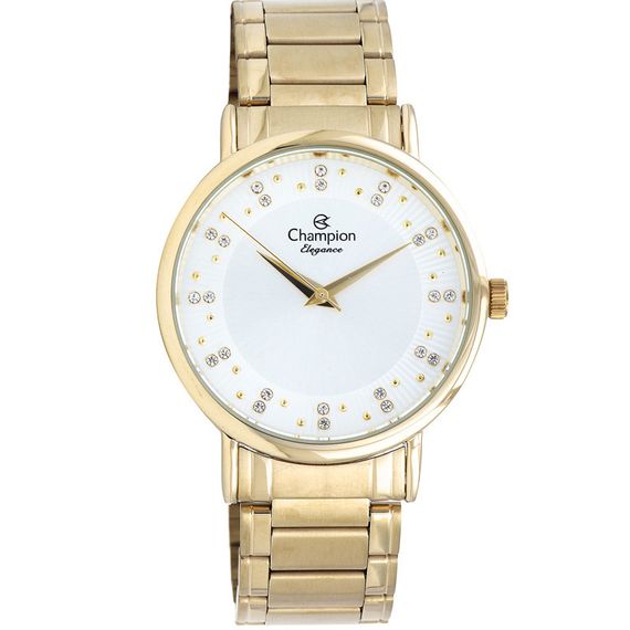 Relógio Champion Dourado Elegance - CN25921H