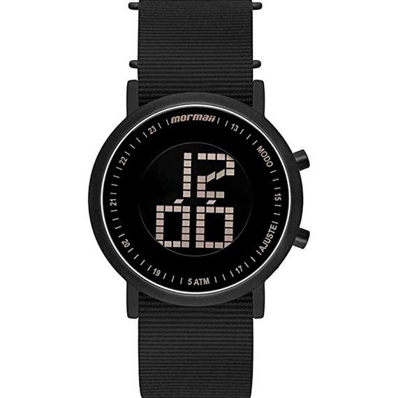 Relógio Mormaii Masculino Digital Preto- MOBJT003AB/2T