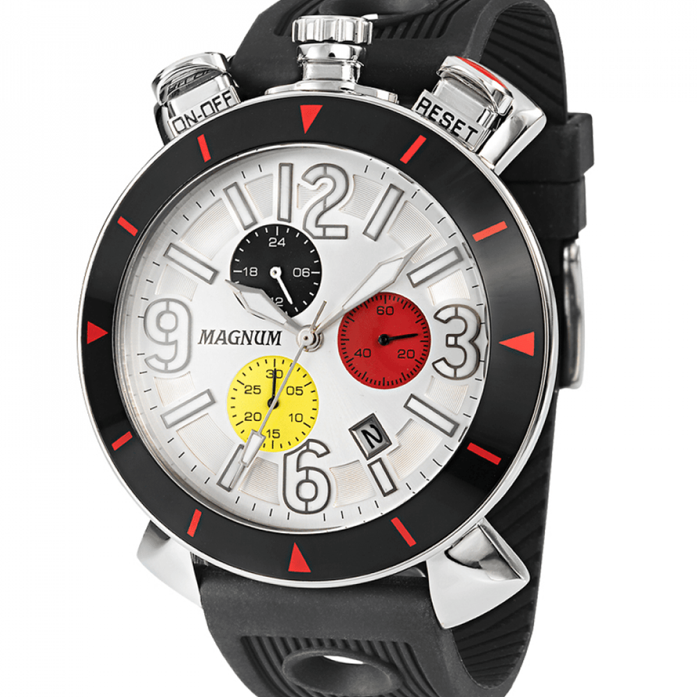 Relógio Masculino Magnum Preto MA33344T - Casa das Alianças