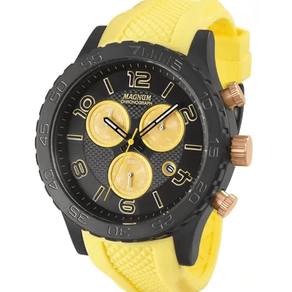 Relógio Masculino Magnum Amarelo MA34012Y - Casa das Alianças