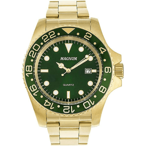Relógio Magnum Masculino em Borracha Preta - MA34021D - Timeland