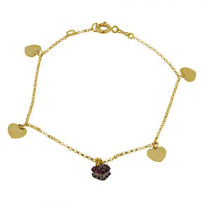 pulseira-em-ouro-18k-tornozelira-elo-portugues-com-pingente-liso-chapa-e-coracao-cravejado-com-rubi-1750-cm-ps15668