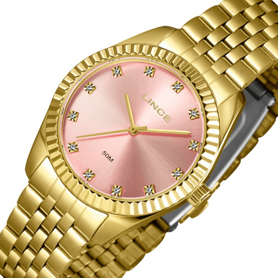 Relógio Feminino Classic Lince Dourado LRGJ152L36 R1KX